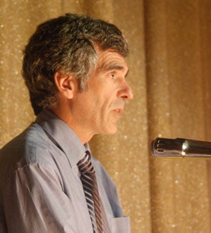 Norman Solomon speaks at an event in August, 2007.