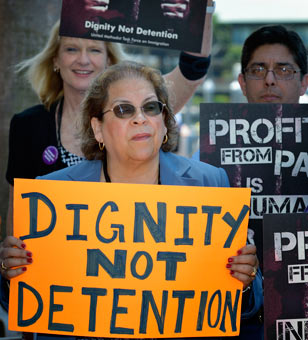 Protesting Private Prisons