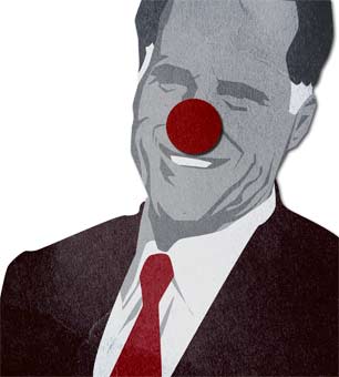 Mitt Romney, clown
