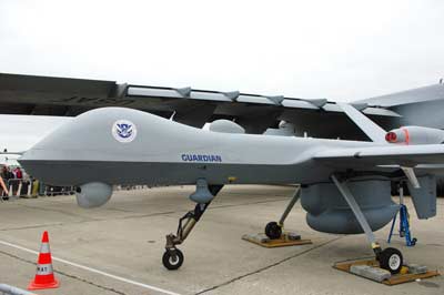 A Predator Drone at an airfield.