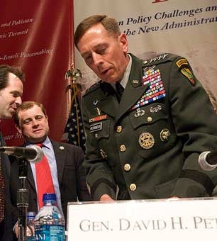 General David Petraeus at the United States Institute of Peace, January 8, 2009.