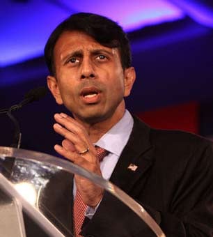 Governor Bobby Jindal of Louisiana speaking at the Republican Leadership Conference in New Orleans, Louisiana, June 17, 2011.