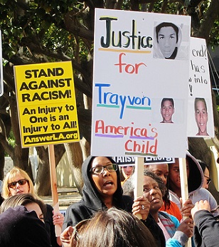 Trayvon Martin - Million Hoodies March 2012. (Photo: <a href=