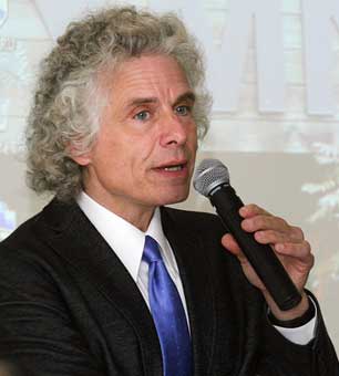 Steven Pinker, taking part in the TESL conference at Thompson Rivers University, October 12, 2012.