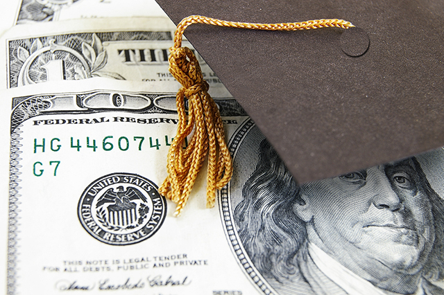 Today, there are over 100 debt strikers. Their goal is to ramp up pressure on the Department of Education to relieve not just the debt they incurred, but all Corinthian students’ loans and declare that for-profit colleges are not, in fact, too big to fail. (Photo: Student Debt via Shutterstock)