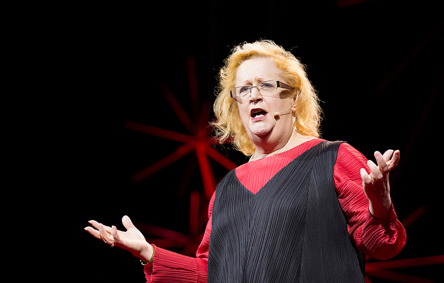 Margaret Heffernan speaks at TEDGlobal 2012 in Edinburgh, Scotland. (Photo: James Duncan Davidson / TED)