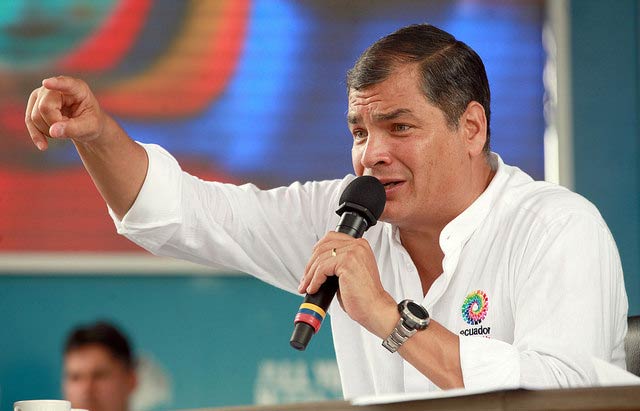 Ecuador's President Rafael Correa has proposed a steeply progressive tax on large inheritances, with the revenue to be issued as dividends directly to workers.