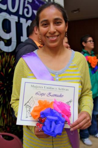 The MUA leadership program affirms the holistic self-determination of immigrant Latina domestic workers—at home, at work, and in state policies. (Photo: Rucha Chitnis)