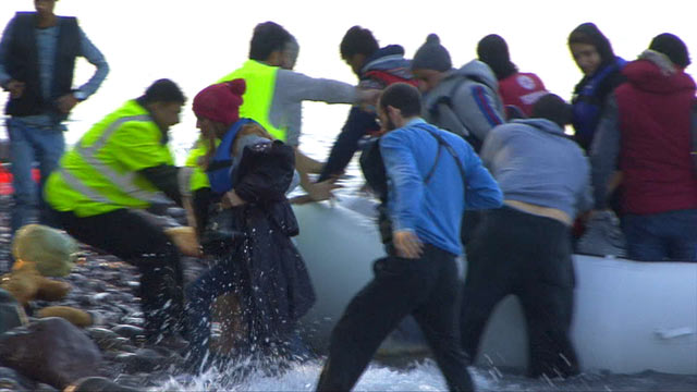 We are winning the battle of ideas on the shores of Lesbos, writes James Fennell. (Photo: Peter Bach)