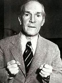 Upton Sinclair, photographed in 1934.