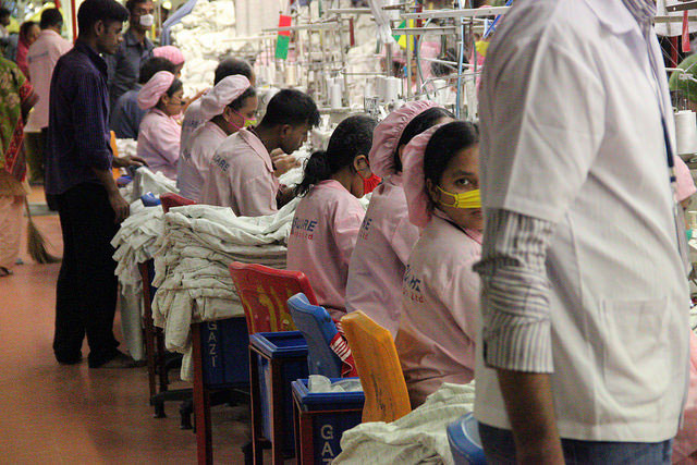 Knitwear Factory in Mymensingh.