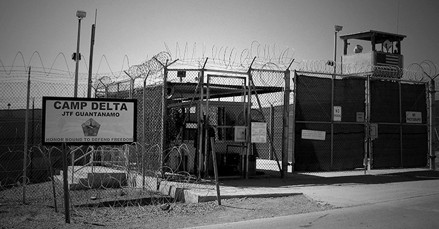 The entrance to Camp 1 in Guantanamo Bay's Camp Delta in Guantanamo Bay, Cuba. (Photo: Us Department of Defense; Edited: LW / TO)