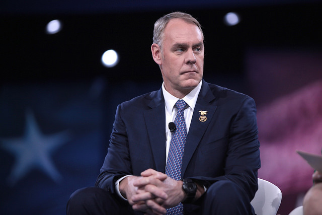 Rep. Ryan Zinke of Montana speaks at the 2016 Conservative Political Action Conference (CPAC) in National Harbor, Maryland, on March 3, 2016. (Photo: Gage Skidmore)