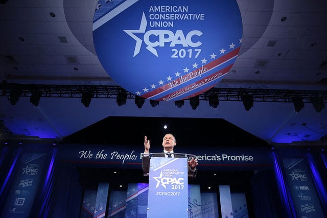 Administrator of the Environmental Protection Agency Scott Pruitt speaks at the 2017 Conservative Political Action Conference (CPAC) in National Harbor, Maryland, on February 25, 2017. (Photo: Gage Skidmore)