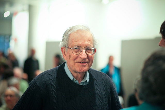 Noam Chomsky. (Photo: Jeanbaptisteparis)