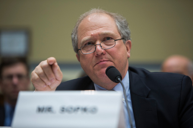Inspector General John F. Sopko testifies before Congress on April 10, 2013. (Photo: Special IG for Afghanistan Reconstruction)