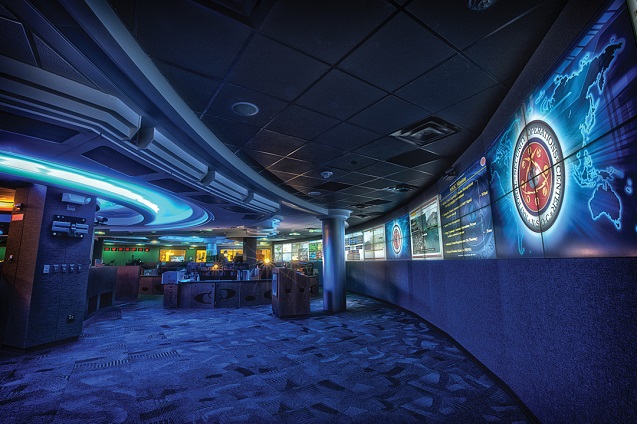 National Security Operations Center floor in 2012. (Photo <a href=