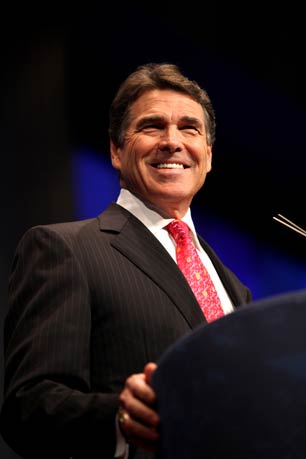 Governor Rick Perry speaking at the 2012 CPAC in Washington, DC.