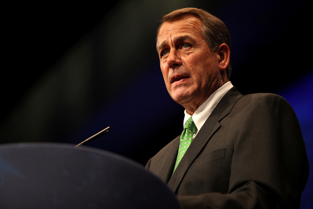 Former Speaker of the House Rep. John Boehner speaks at the 2012 CPAC in Washington, D.C, 9 February 2012. (Photo: Gage Skidmore)