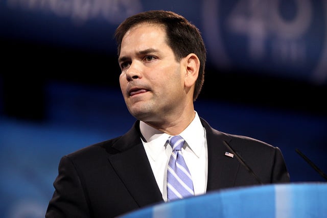 Senator Marco Rubio of Florida speaking at the Conservative Political Action Conference (CPAC) in National Harbor, Maryland, March 14, 2013. (Photo: Gage Skidmore)