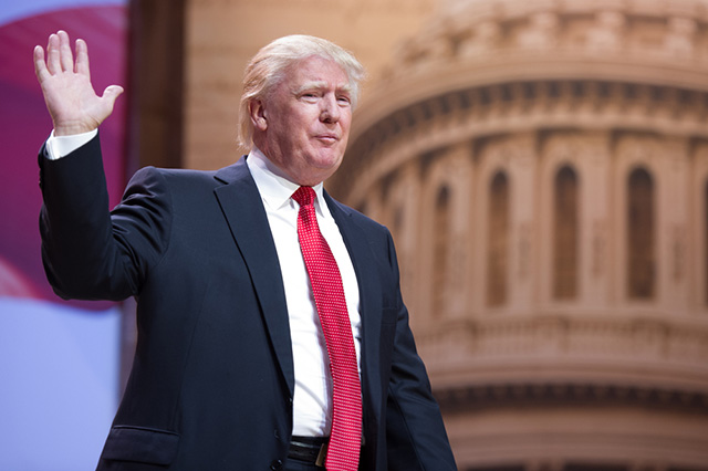 Donald Trump speaks at the Conservative Political Action Conference (CPAC) in National Harbor, Maryland, 6 March 2014. (Photo via Shutterstock)