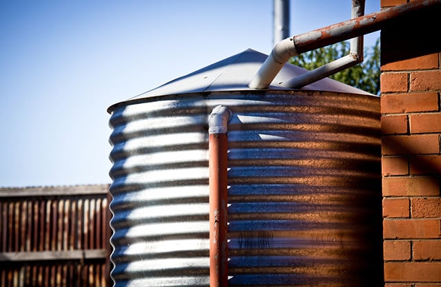 (Photo: Water Tank via Shutterstock)