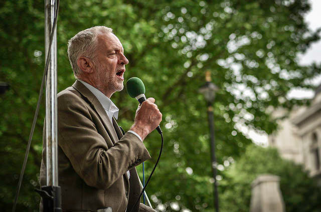 UK Labour Party leader Jeremy Corbyn has earned respect for his anti-establishment positions on international issues - something Bernie Sanders could learn from.