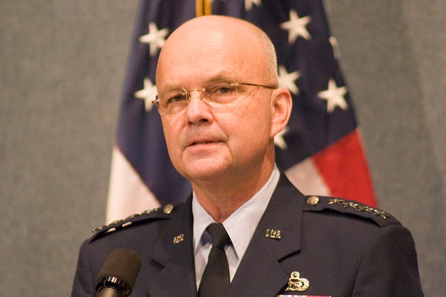 Gen. Michael Hayden, on January 23, 2006. Hayden, who had expressed 