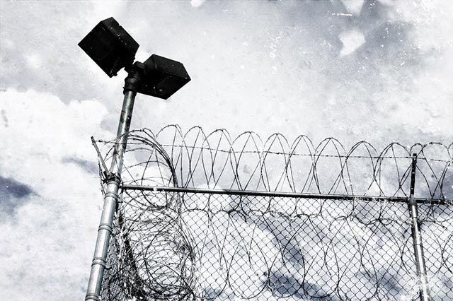 Prison fence