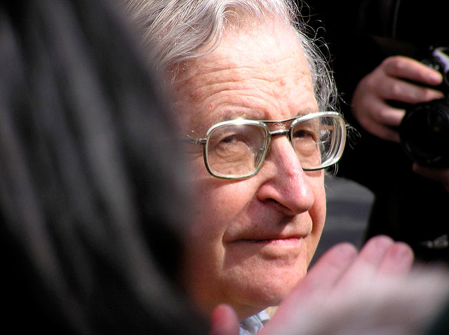 Noam Chomsky, in a photo taken on March 20, 2004. (Photo: Duncan Rawlinson)