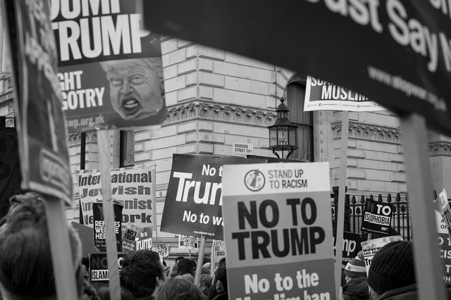protest, resist and out the destructive policies of the Trump regime.