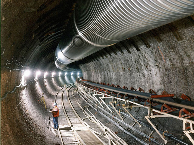  The Department of Energy built an underground Exploratory Studies Facility to help determine Yucca’s suitability. (Photo: Nuclear Regulatory Commission)