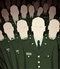 The Pentagons Biggest Overrun Way Too Many Generals